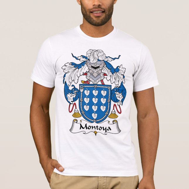 Montoya Family Crest T-Shirt (Front)