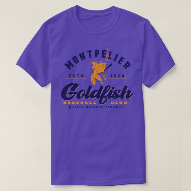 Montpelier Goldfish T-Shirt (Design Front)