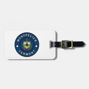 Montpelier Vermont Luggage Tag
