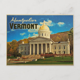 Montpelier Vermont Postcard