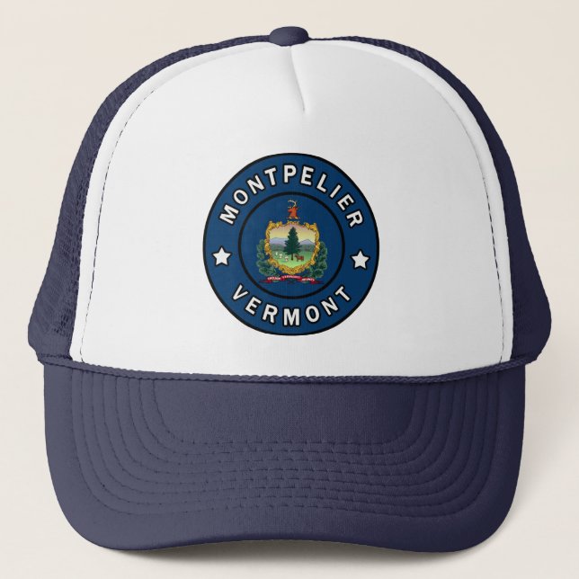 Montpelier Vermont Trucker Hat (Front)