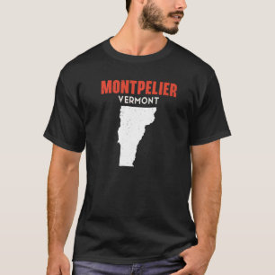 Montpelier Vermont USA State America Travel Vermon T-Shirt