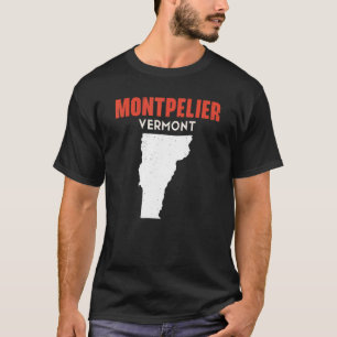 Montpelier Vermont USA State America Travel Vermon T-Shirt