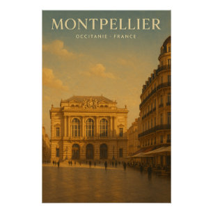 Montpellier — France travel 2026 Poster