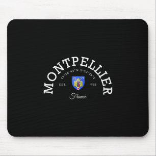Montpellier France Vacation France Souvenir Travel Mouse Pad