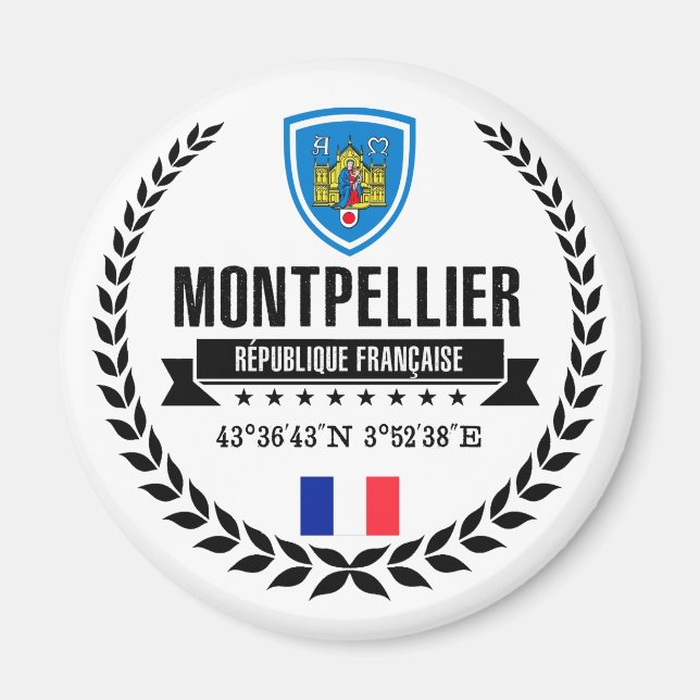Montpellier Magnet (Front)