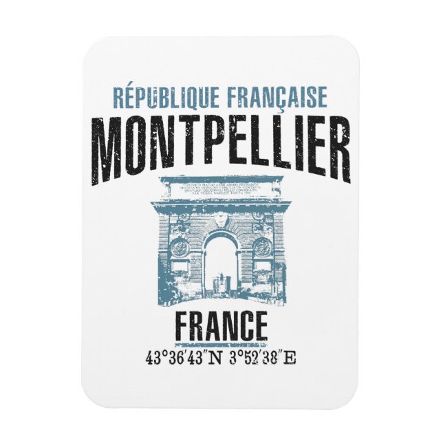 Montpellier Magnet (Vertical)