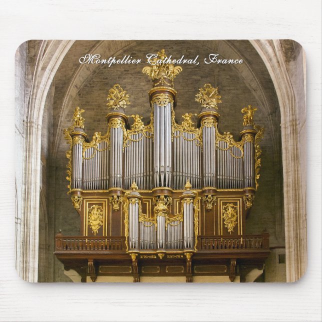 Montpellier organ mousepad (Front)