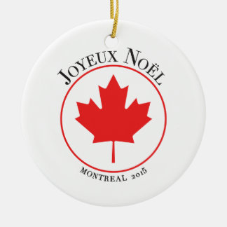 Montreal 2015 Christmas Ornament