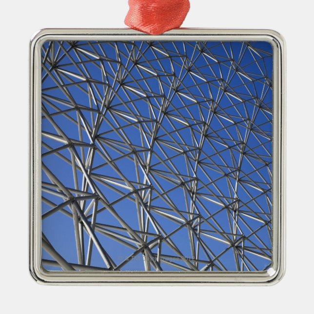 Montreal Biosphere Metal Tree Decoration (Front)