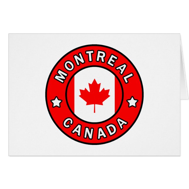 Montreal Canada (Front Horizontal)