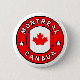 Montreal Canada 6 Cm Round Badge