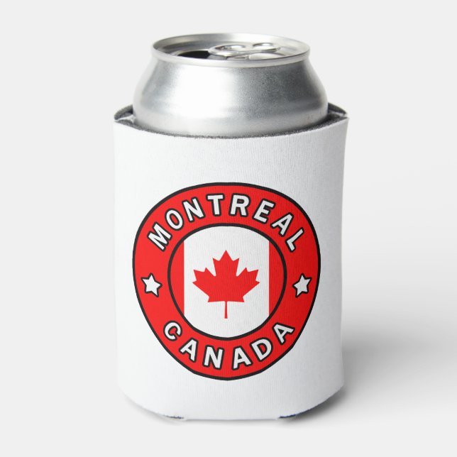 Montreal Canada Can Cooler (Can Front)