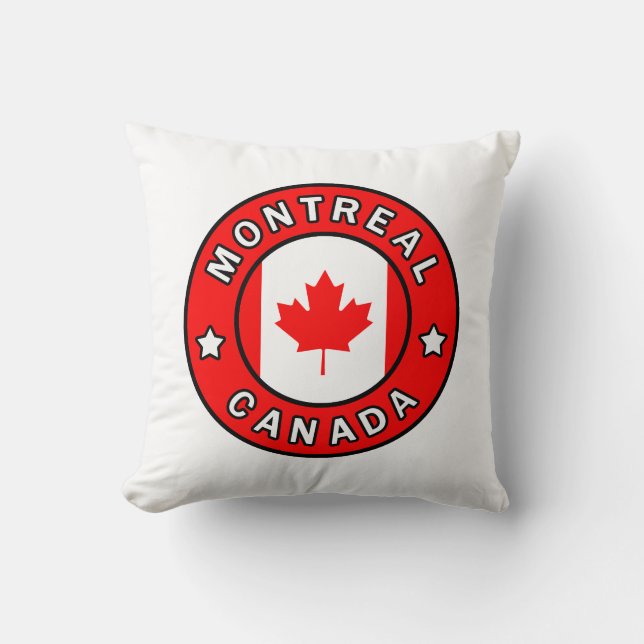 Montreal Canada Cushion (Front)