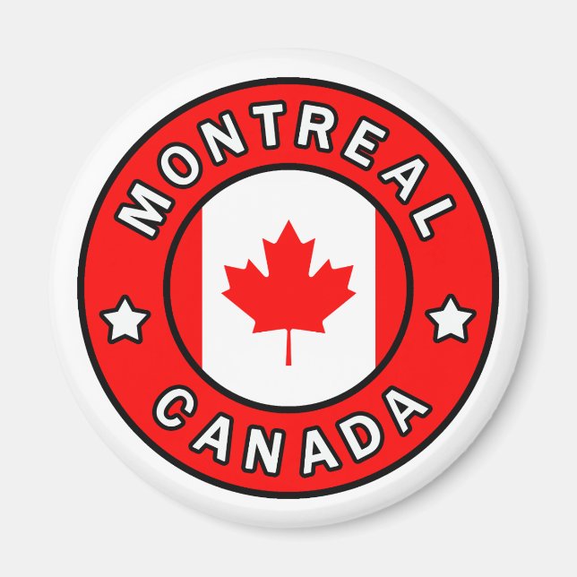 Montreal Canada Magnet (Front)