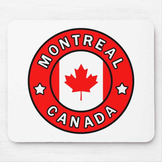 Montreal Canada Mouse Pad (Front)