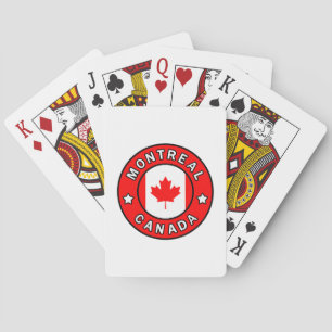 Montreal Canada Playing Cards