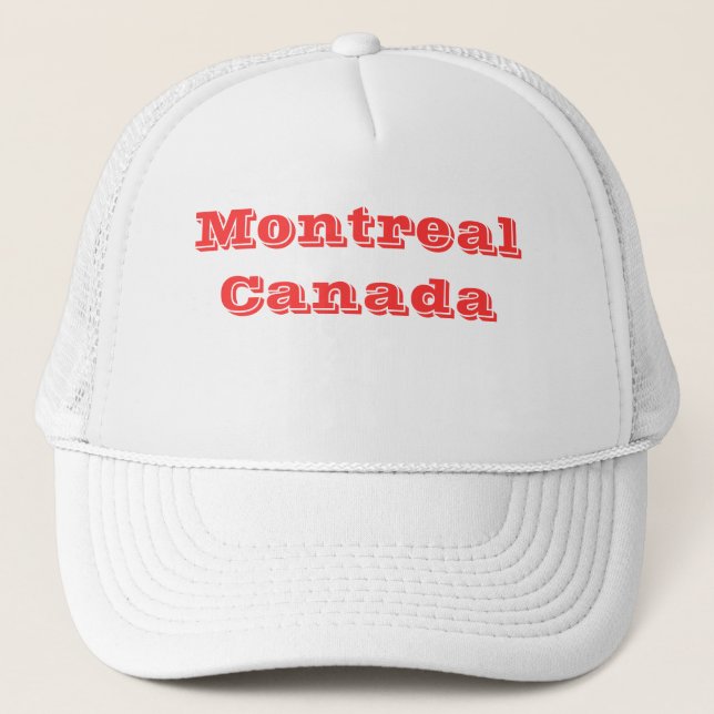 Montreal Canada Trucker Hat (Front)