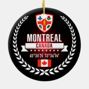 Montreal Ceramic Tree Decoration