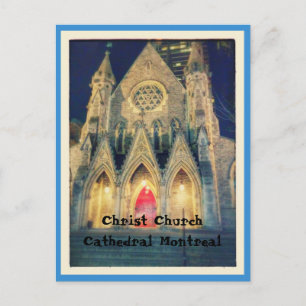 Montreal Christ Church Cathedral Postcard