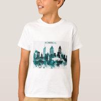 Montreal City Skyline