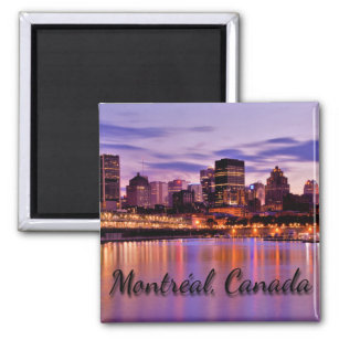 Montreal Cityscape Magnet