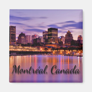 Montreal Cityscape Magnet