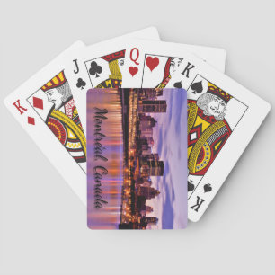 Montreal Cityscape Playing Cards