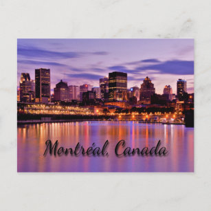 Montreal Cityscape Postcard