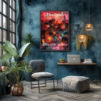 Montreal Contemporary Art in Vibrant Colors