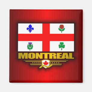 Montreal Flag Magnet