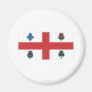 Montreal Flag Magnet