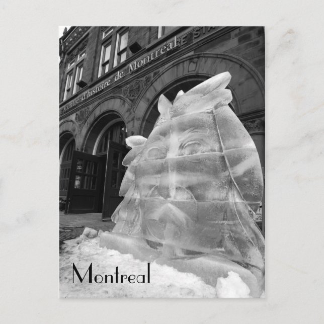 Montreal Historic Centre Postcard (Front)