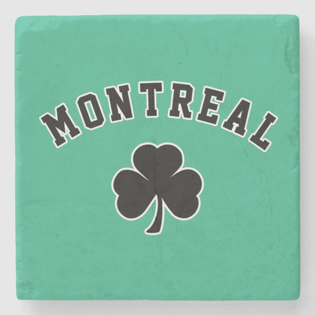 Montreal Irish  Stone Coaster (Front)