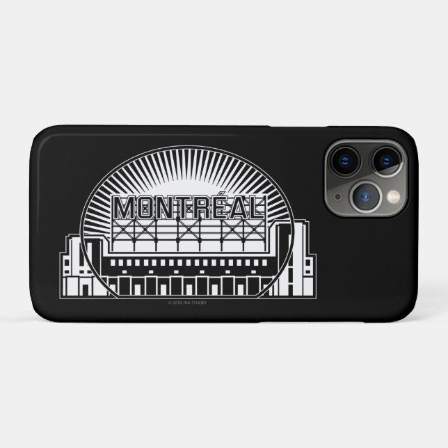 Montréal Landmark Case-Mate iPhone Case (Back (Horizontal))