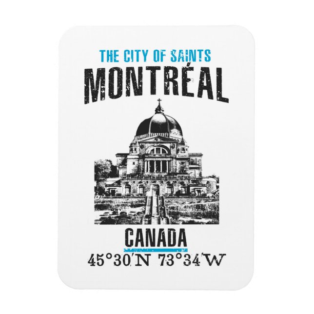 Montréal Magnet (Vertical)