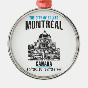 Montréal Metal Tree Decoration