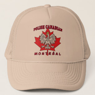 Montreal Polish Canadian Leaf Trucker Hat