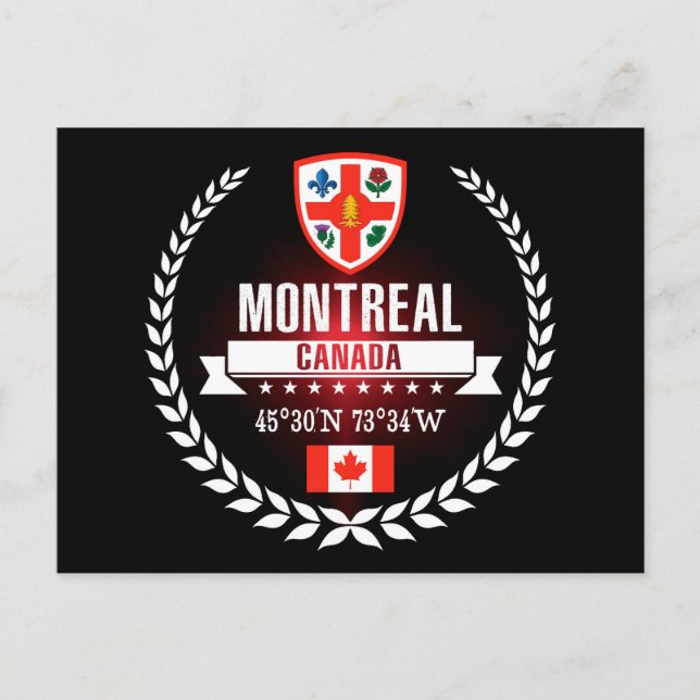 Montreal Postcard (Front)