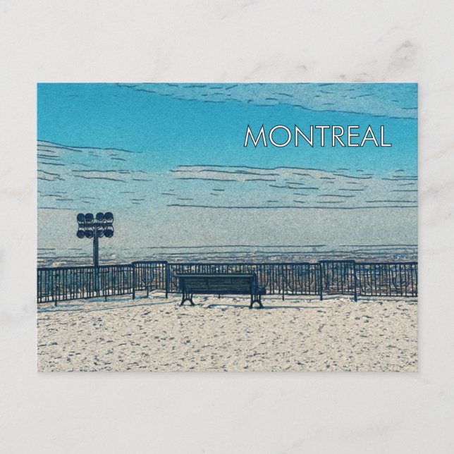 Montreal Postcard (Front)