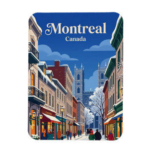 Montreal, Quebec Canada Magnet