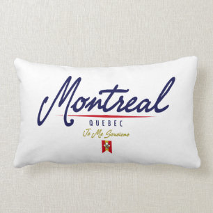 Montreal Script Lumbar Cushion