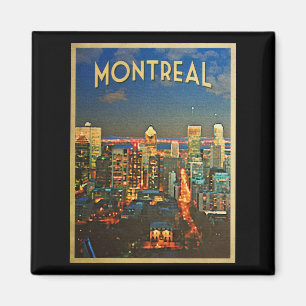 Montreal Skyline Magnet