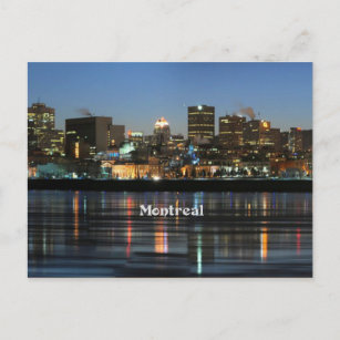 Montreal Skyline Postcard