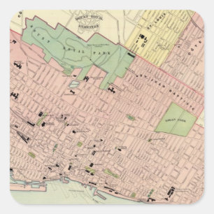 Montreal Square Sticker