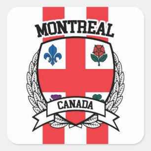 Montreal Square Sticker