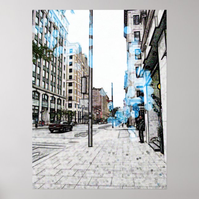 Montreal Street 8343a  Poster (Front)