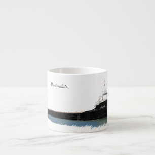 Montrealais cutout espresso mug