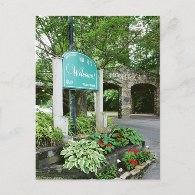 Montreat North Carolina Travel Photo Postcard (Front)