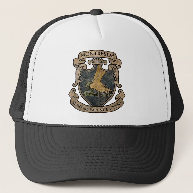 Montresor Coat of Arms Trucker Hat (Front)
